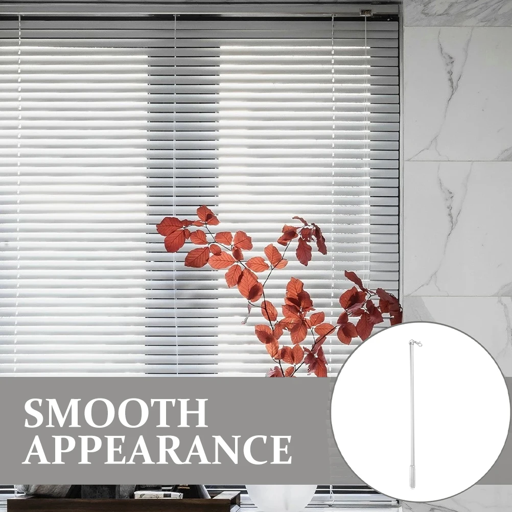 

Aluminum Alloy Long Curtain Pull Rod Drapery Wand Sturdy For Vertical Blinds Modern Curtain Opener Easy Grip Handle