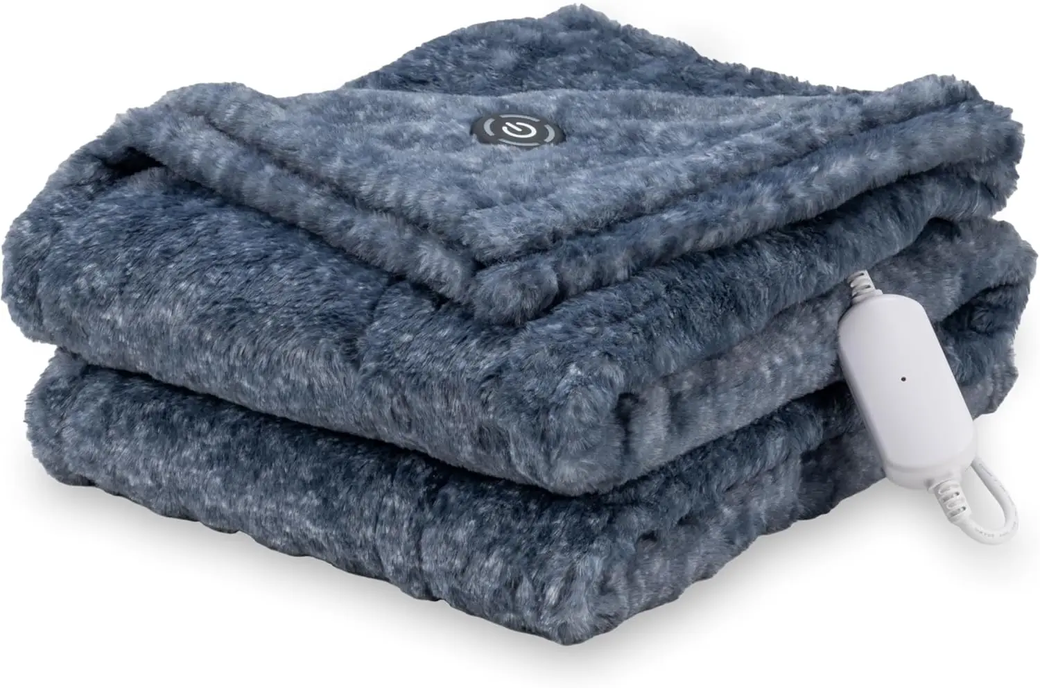 

Двустороннее электрическое одеяло с подогревом, 4 уровня нагрева, быстрый нагрев для дивана и кровати, автоматическое отключение (127x152 см)
