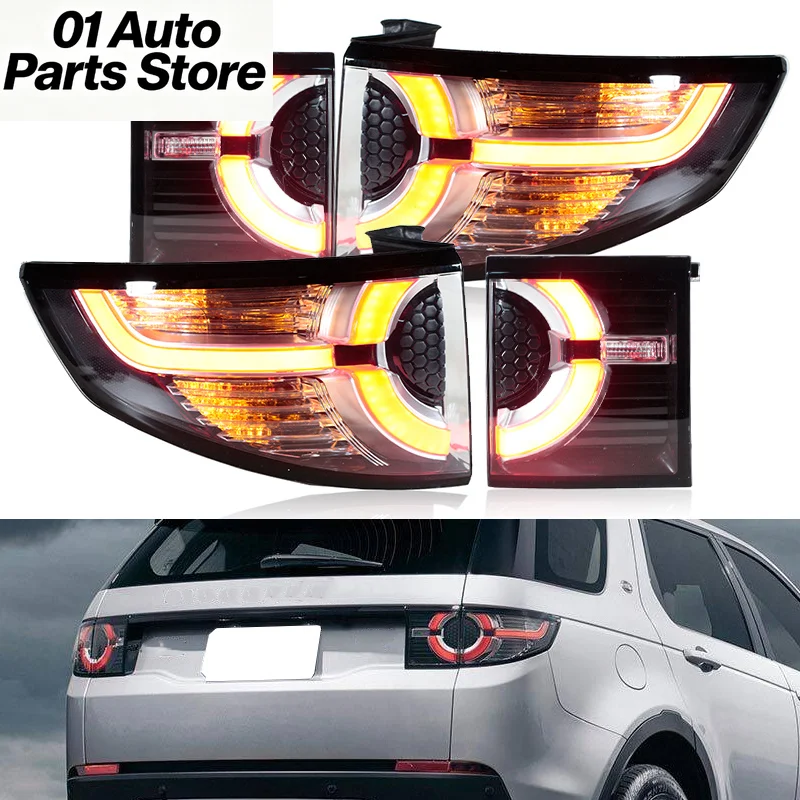 LED Tail Light for Land Rover Discovery Sport 2015 2016 2017 2018 2019 Car Rear Bumper Brake Light Tail Lamp LR079576 LR060901
