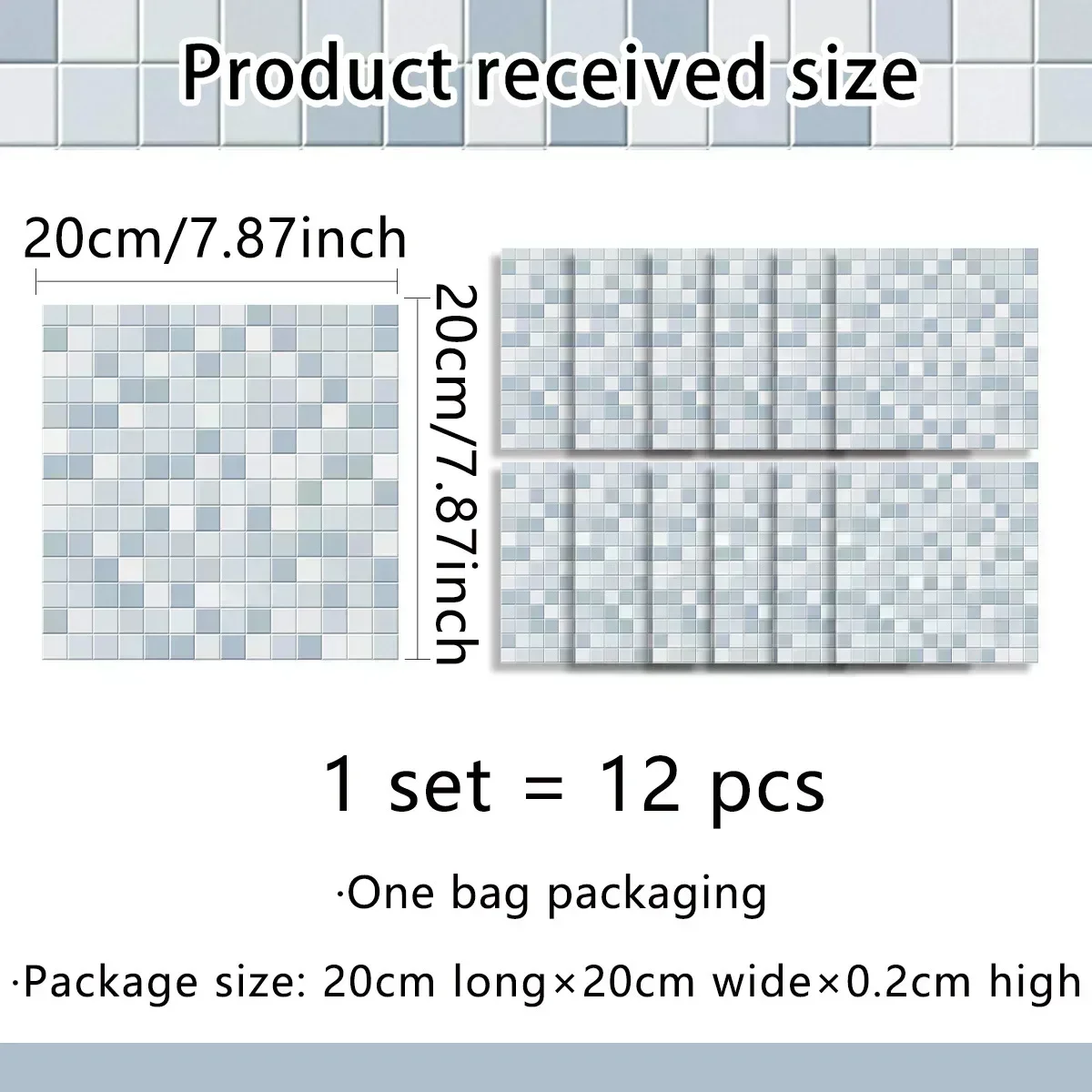 Removable Stickers Tile Decals Kitchen Backsplash As Shown Custom Pattern Tile Decals Removable Sticker Peel And Apply