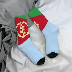 Winter Warm Fashion Unisex Eritrea Flag Proud Eritrean Socks Non-slip Sports Socks