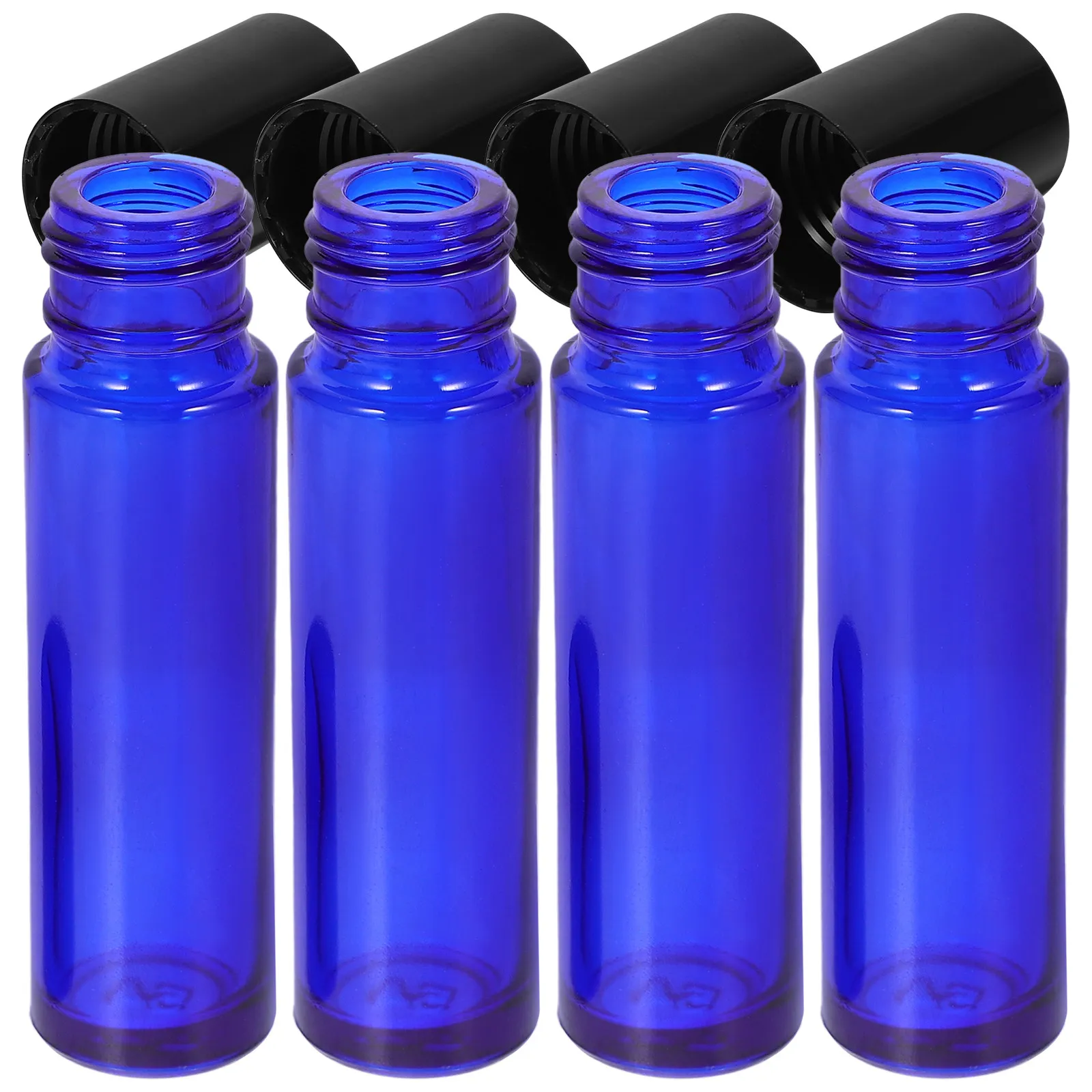 

24Pcs Empty Roller Bottles Refillable Perfume Essential Oil Leakproof Portable Glass Roller Ball Bottles Perfume Bottle