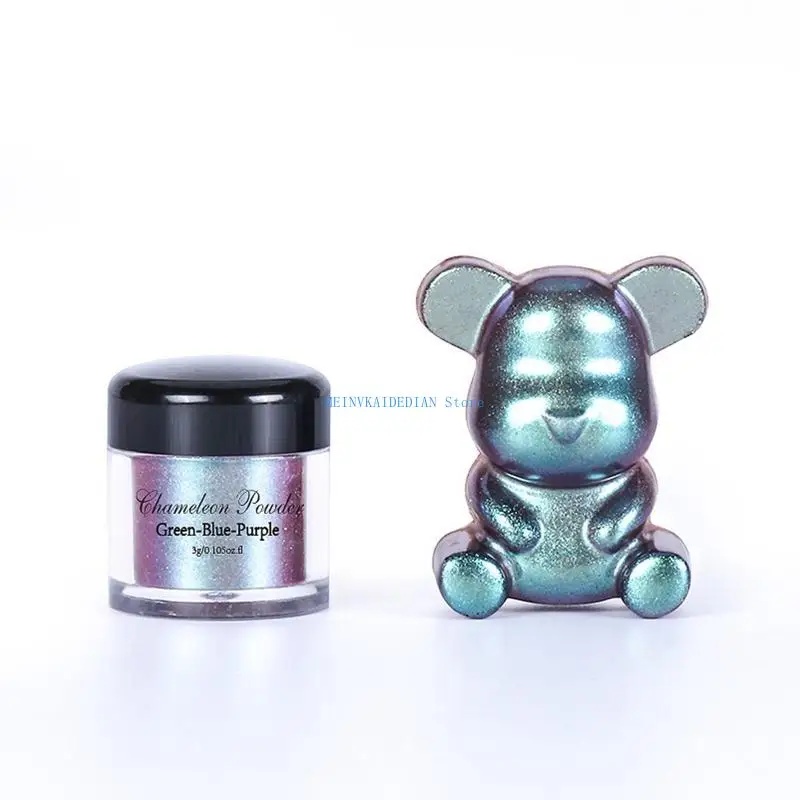 C1FE Chameleon Powder, Color Shift Mica Powder for Epoxy Resin,Pearl Pigment Powder