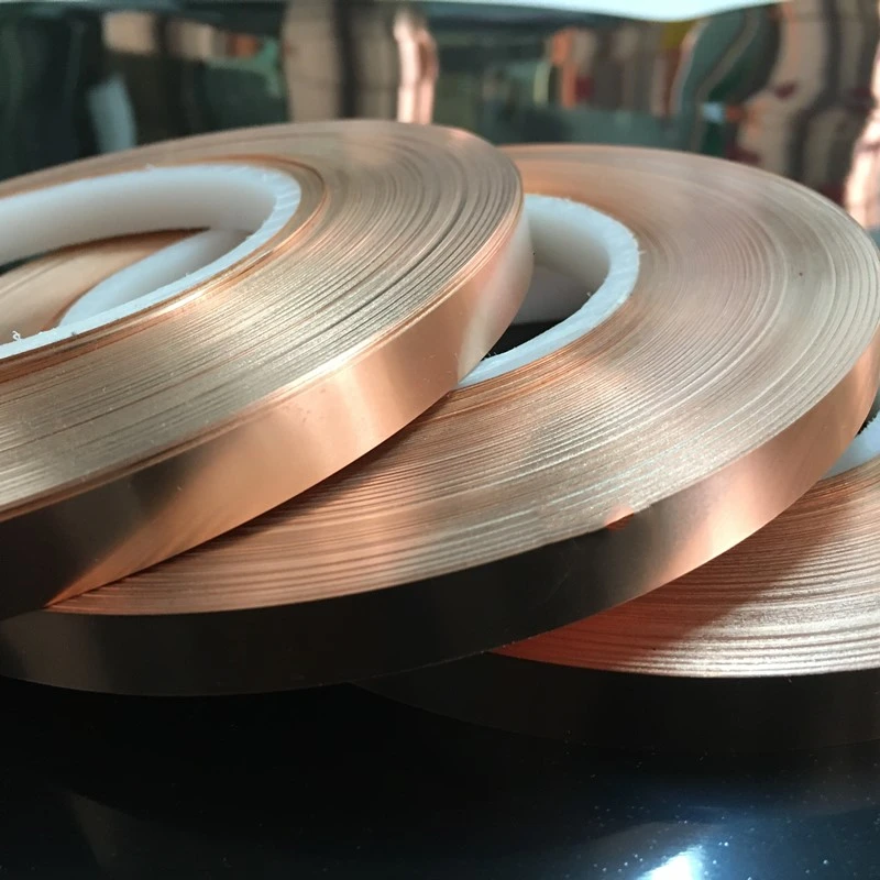 Fita de cobre do bronze do fósforo da lata para o processamento do corte do laser tira de cobre 0.2mm - 0.5mm fosforoso de 10m c5191