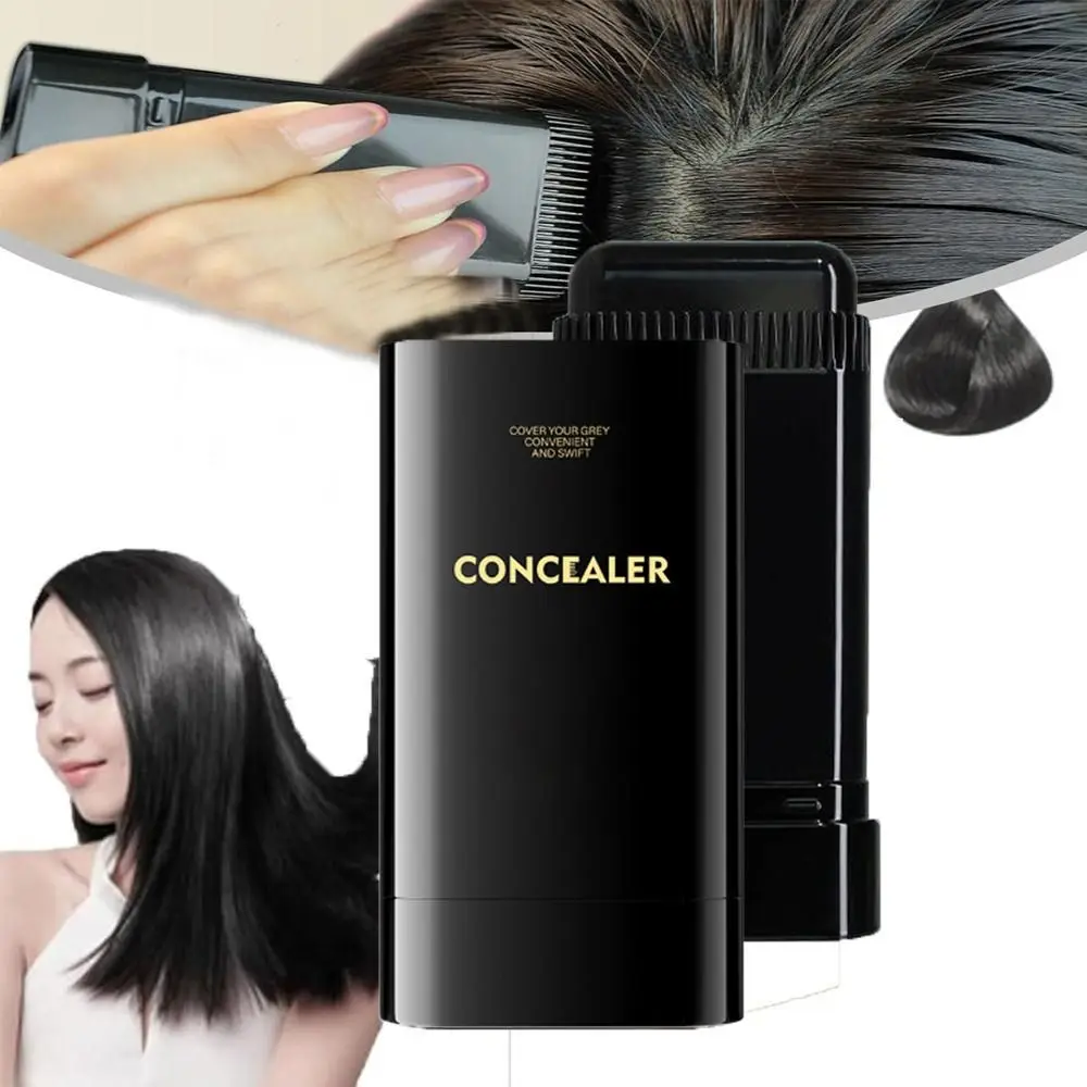 

New Waterproof Comb Hair Dye Sweat-proof Black Color Hair Colouring Cream Easy to Use 2 in 1 Instant Dye for Gray Hair Coverage