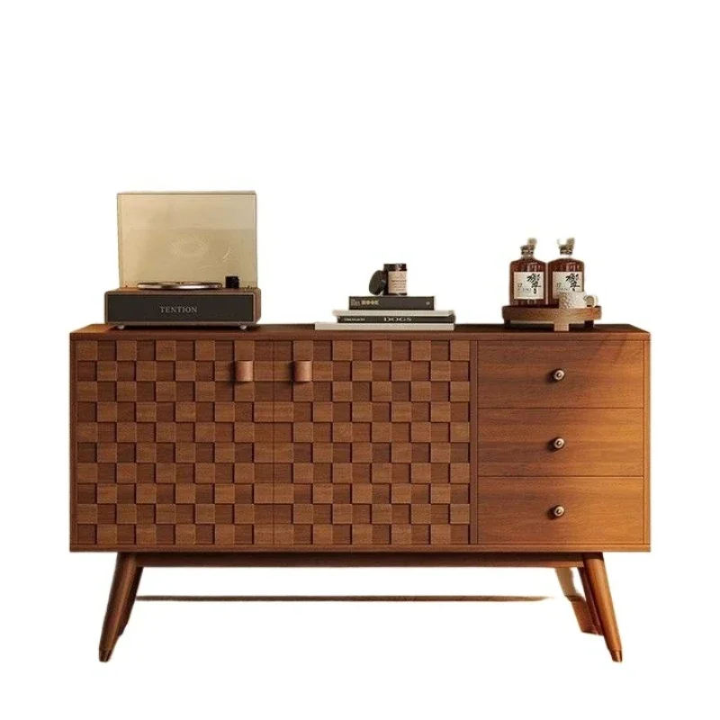 

Retro chest Internet celebrity medieval solid wood cabinet Japanese side cabinet medieval coffee cabinet locker bedroom entry