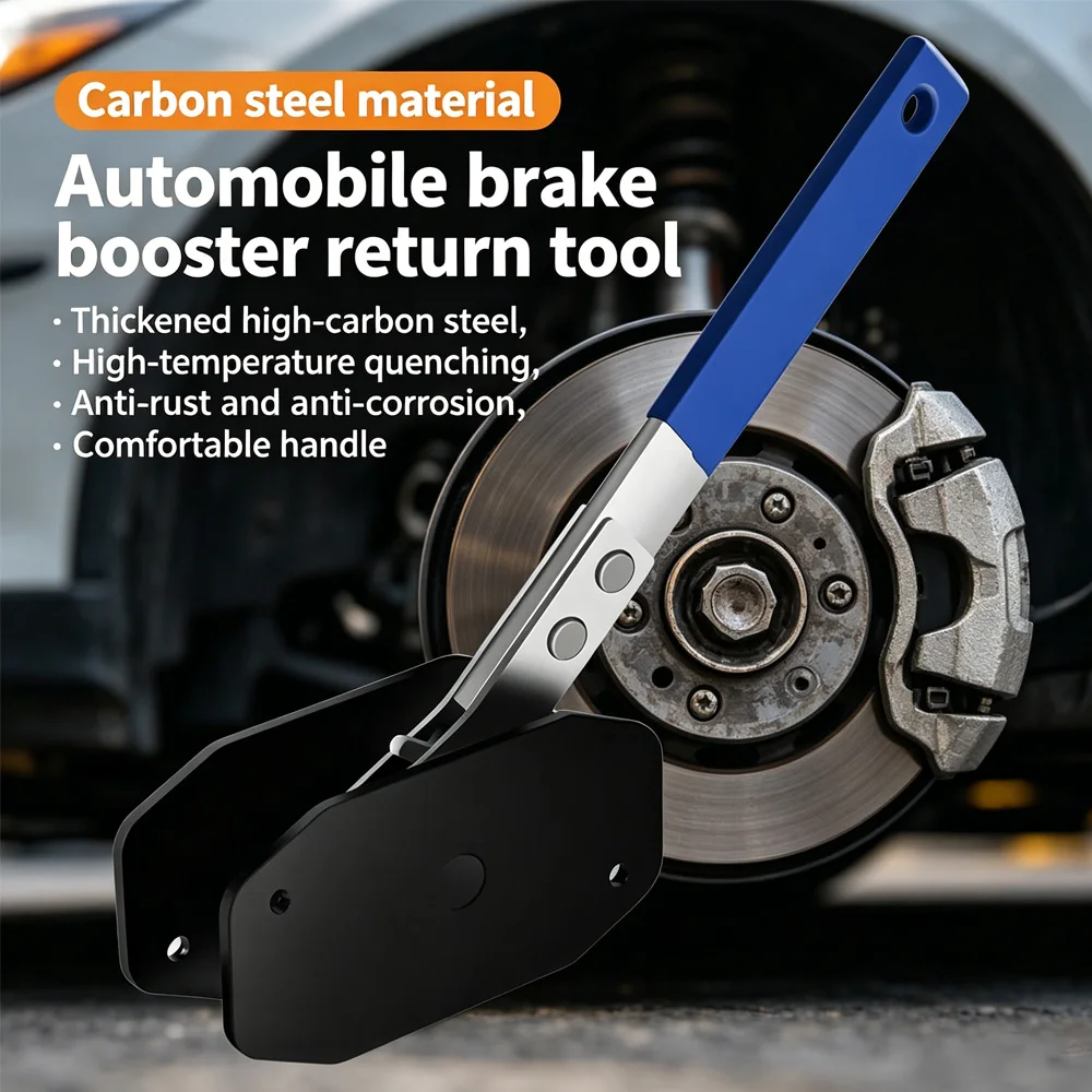 

Brake Caliper Tool Brake Piston Spreader 360-Degree Ratchet Swing Wrench Automotive Ratchet Piston Caliper Brake Pad Replacement