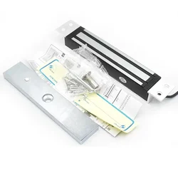 Waterproof 180KG 350LBS Holding Force Electric Magnetic Electromagnetic Lock for Access Control Out Swinging Door 12V DC