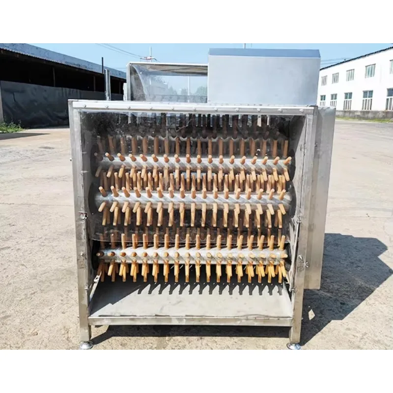 2025年自動屠殺場設備ハラール鶏肉屠殺処理湯通し脱羽機販売