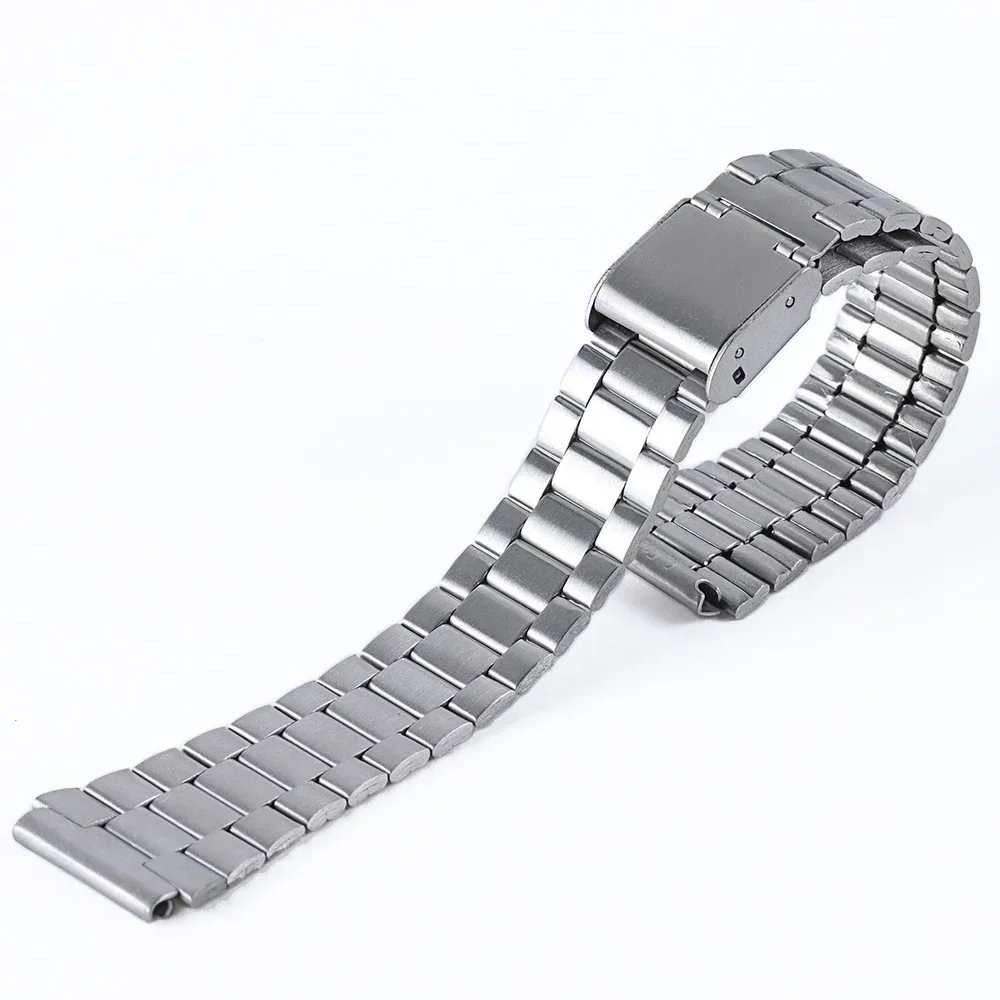 Vintage-Uhrenarmband aus Metall für Casio SGW400 F91W F84 F105/108/A158/168 AE1200/1300, hochwertiges 18-mm-Edelstahl-Armband