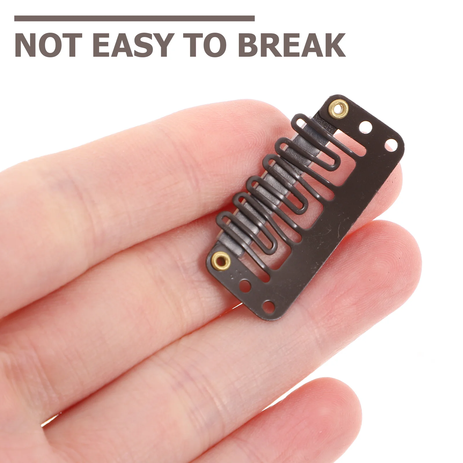 

60pcs For Extensions Clip Metal Snap Hair Clips Fixing Tools Hairdressing Tool Extension Hair Clips Kit