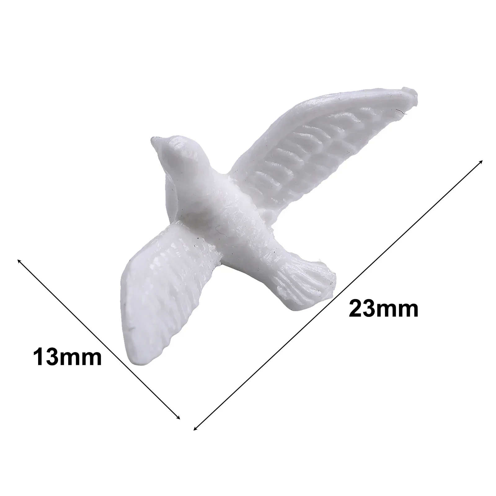 Pigeon Ornament Bird Miniature Sculpture Decor Garden Mini Dove Stuate Wedding Statuecake Topper Bonsai Figurine Micros Landcape