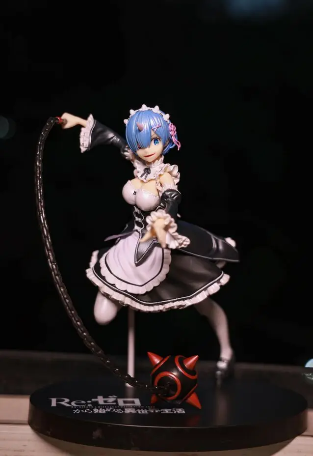 No box 2022 In stock 100% Japanese original anime figure Rem action figure collectible model toys for boy