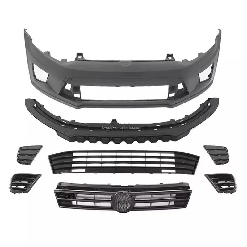 New style K-SEEK Car Accessories Material Bodykit Body Kit Facelift Upgrade PP for VW Polo WRC 2010-2017 view 4