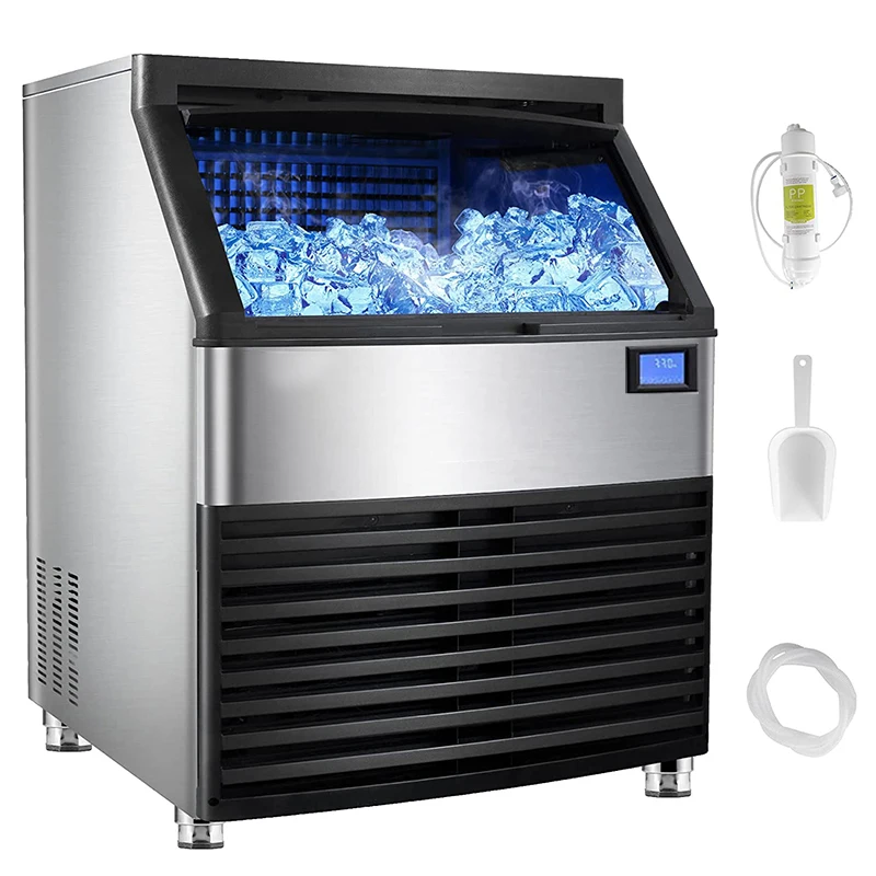 100kg per day Energy Saving Crystal Ice Machine Cube Maker Ice Machine Guangzhou Factory