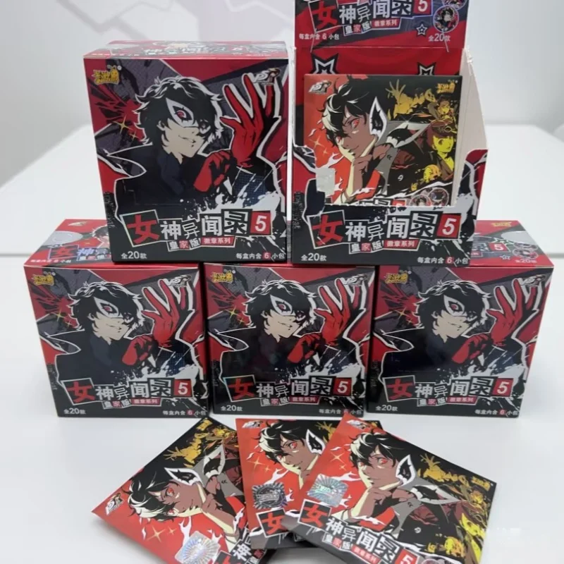 

Genuine Kayou Persona 5 Royal Edition Badge Reload Collection Rare Emblem Collection Badge P-Persona 5 Series Gifts Collect Toys