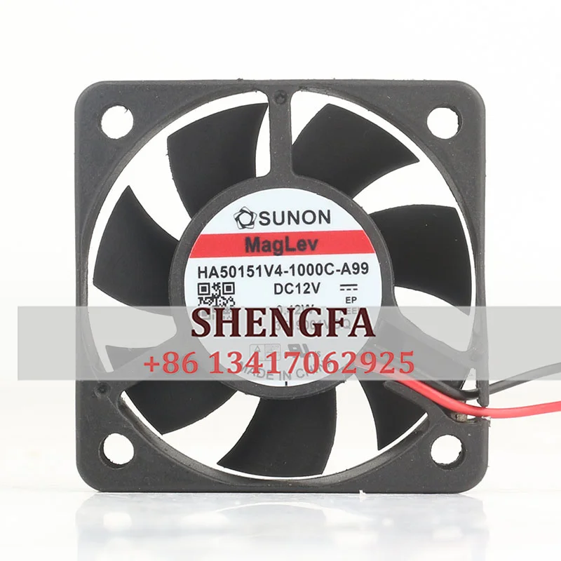 

Case fan HA50151V4-1000C-A99 New SUNON 5015 DC12V 0.42W quiet small fan cooling fan