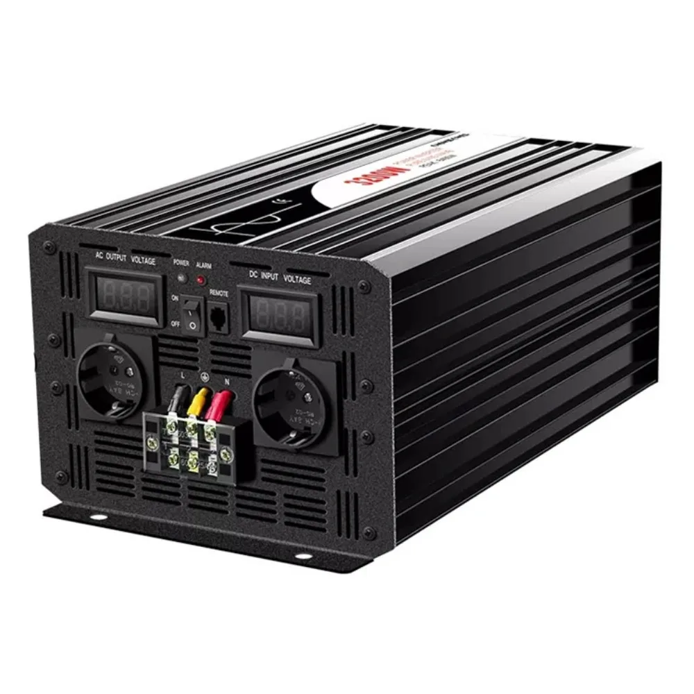Best Sales 3200W Pure Sine Wave Inverter Converter Off-Grid VFD Soft Starter for Cars Customizable LED 50Hz/60Hz
