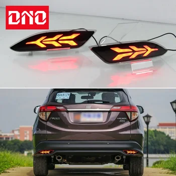 Car LED Rear Bumper Lights For Honda HRV HR-V 2015-2020 Brake Light Turn Signal Backup Reflector Lamp Taillights Car Fog Light