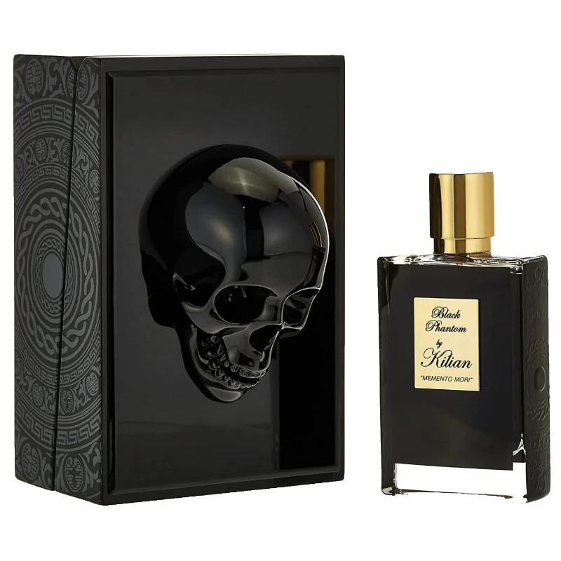 Perfume Unisex KILIAN Black Phantom MEMENTO MORI 50ml, Aroma Elegante, Suave, Fresco, Cálido y Duradero con Firma Magnética