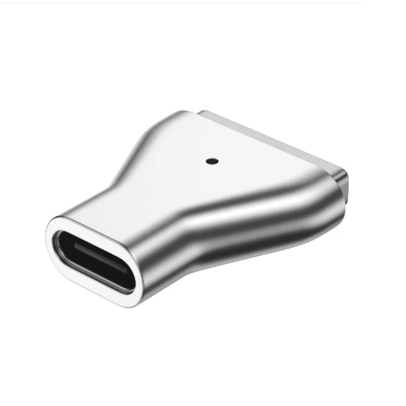 

2025 Новый магнитный адаптер USB Type C PD Магнитный адаптер PD 100 Вт для Magsafe 2 Air Pro Светодиодный индикатор Вилка быстрой зарядки