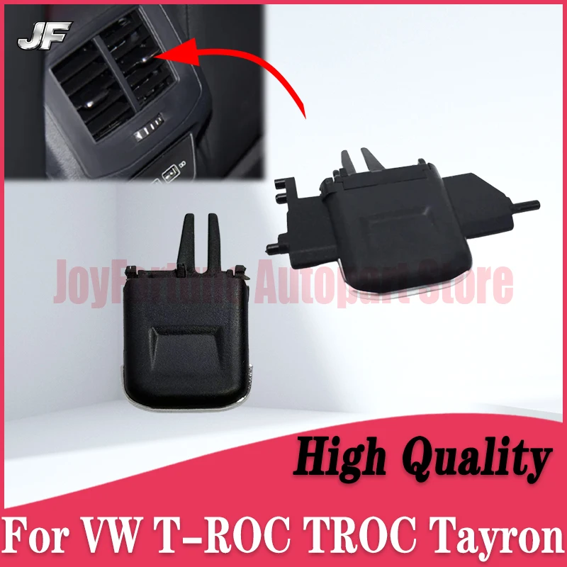 

1PC Left Right Rear Air Conditioning Outlet Tab Clip Air AC Vent Ventilation Grille Leaf Plectrum For VW T-ROC TROC Tayron