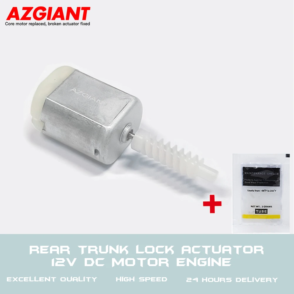 AZGIANT For Fiat Freemont Rear Trunk Lock Actuator with 12V DC Motor Engine Repair Kit