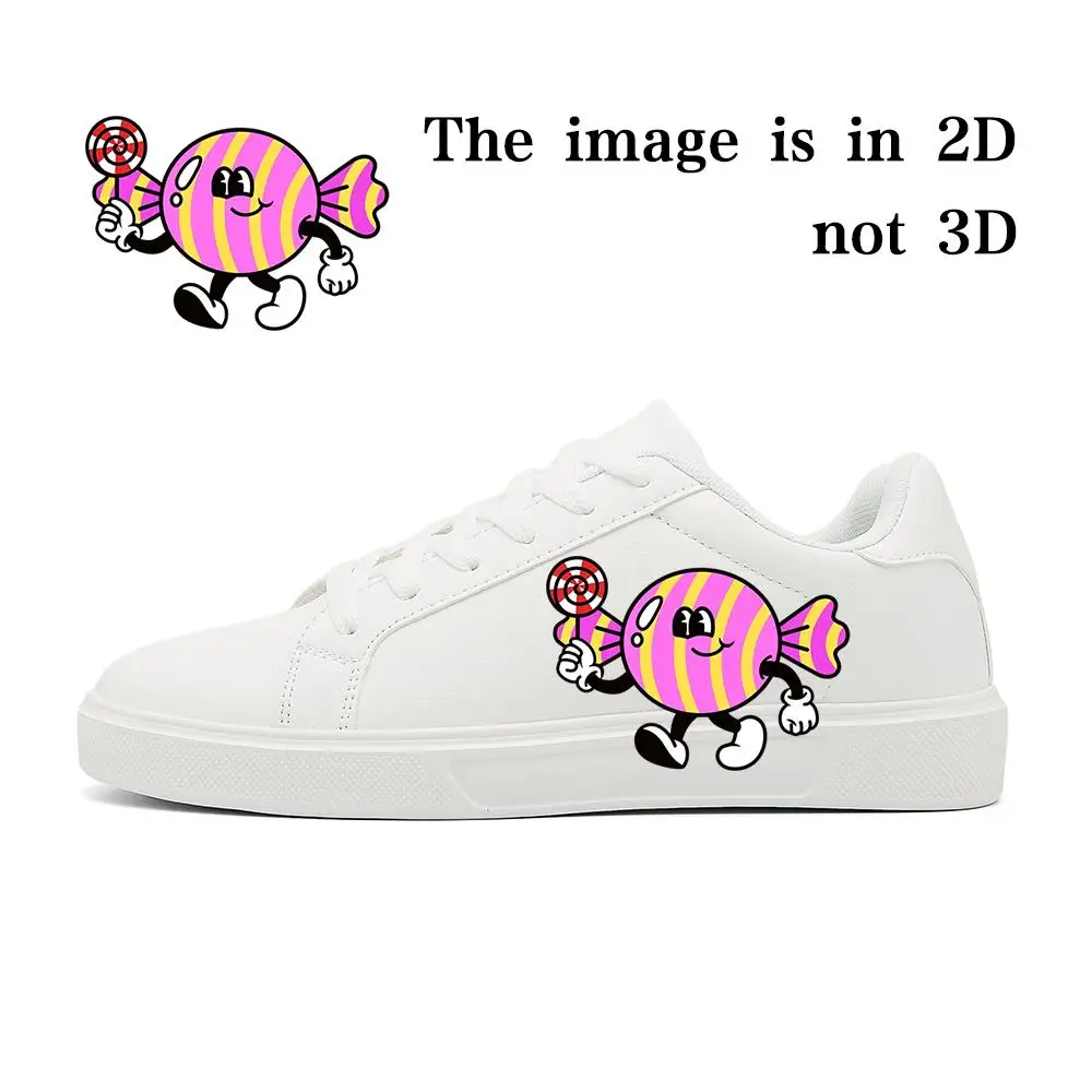 

Повседневная обувь на подкладке WarmTrendy с героями мультфильмов, уникальный узор, уличный фокус