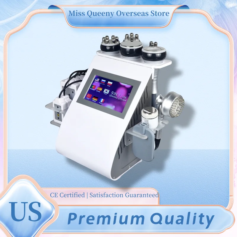 

9-in-1 Professional 40K Cavitation Machine