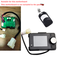 12V Car Air Diesel Heater LCD Monitor Switch Parking Controller Remote Control Board Motherboard Controller Kit