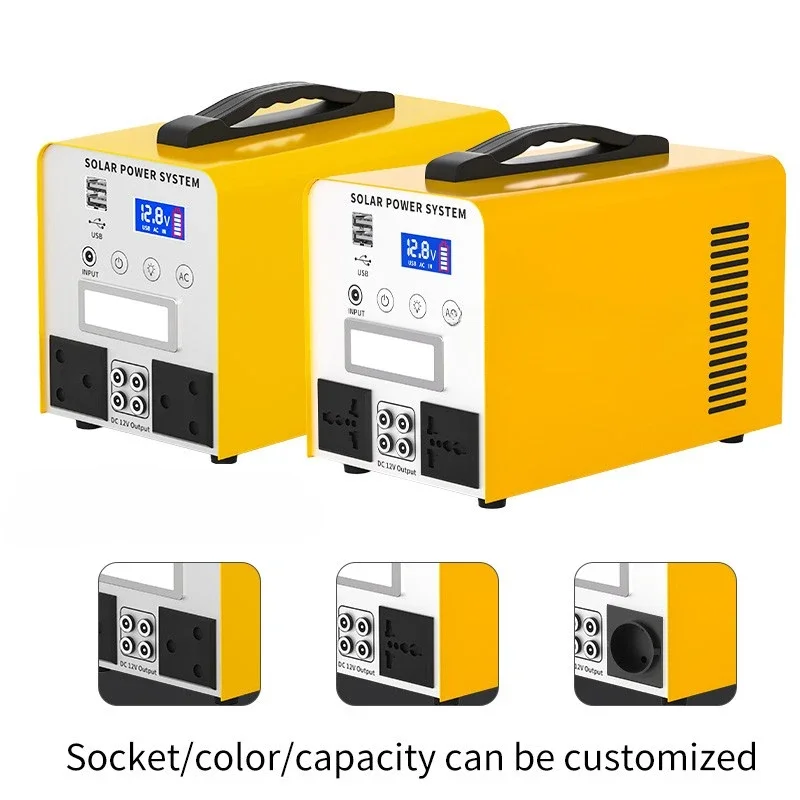 Products for Home Outdoor Camping Solar Panels Emergency Charging Hybrid Portable Solar System Low Noise Fine Craftsmanship