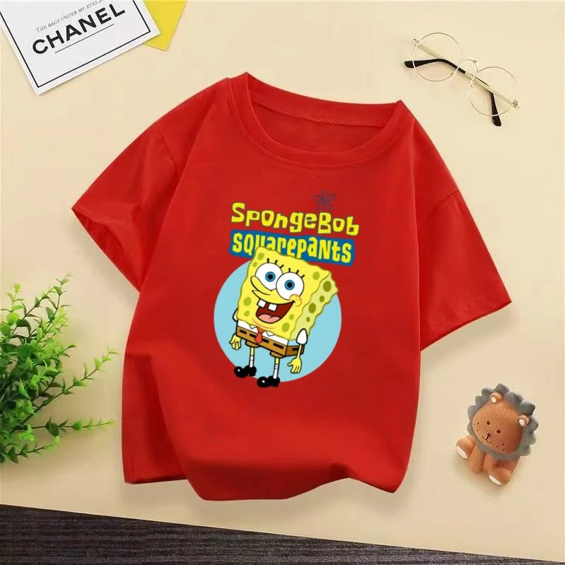 

The best-selling new SpongeBob SquarePants sports and leisure cotton breathable and comfortable T-shirt top in 2026