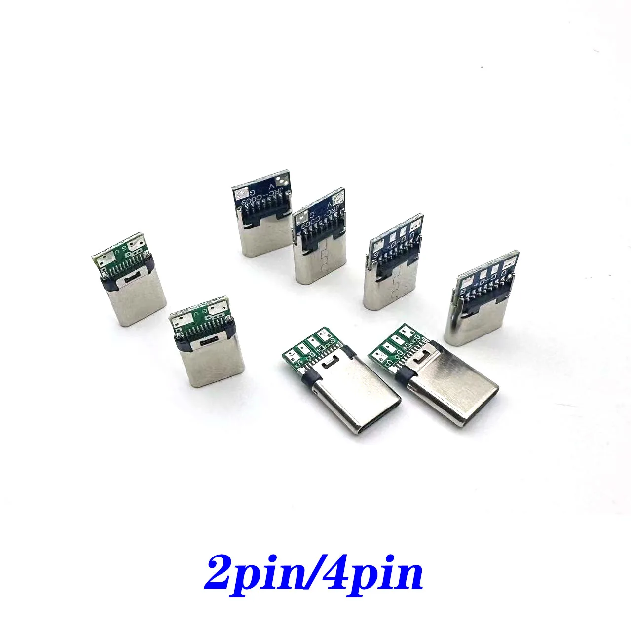 USB 3.1 Type C Connector Plug 2-4Pin data cable Support PCB Board male/Female High Speed Transmission Fast Charging Port DIY