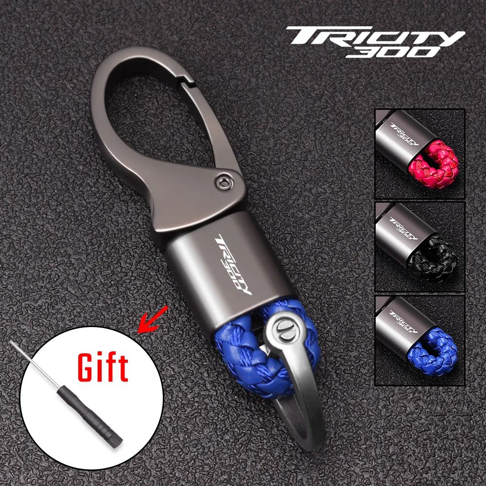 Tricity300 logo Motorcycle Keyring Metal Key Ring Keychain For YAMAHA TRICITY 300/125 TRICITY 300 Tricity 125 Accessories