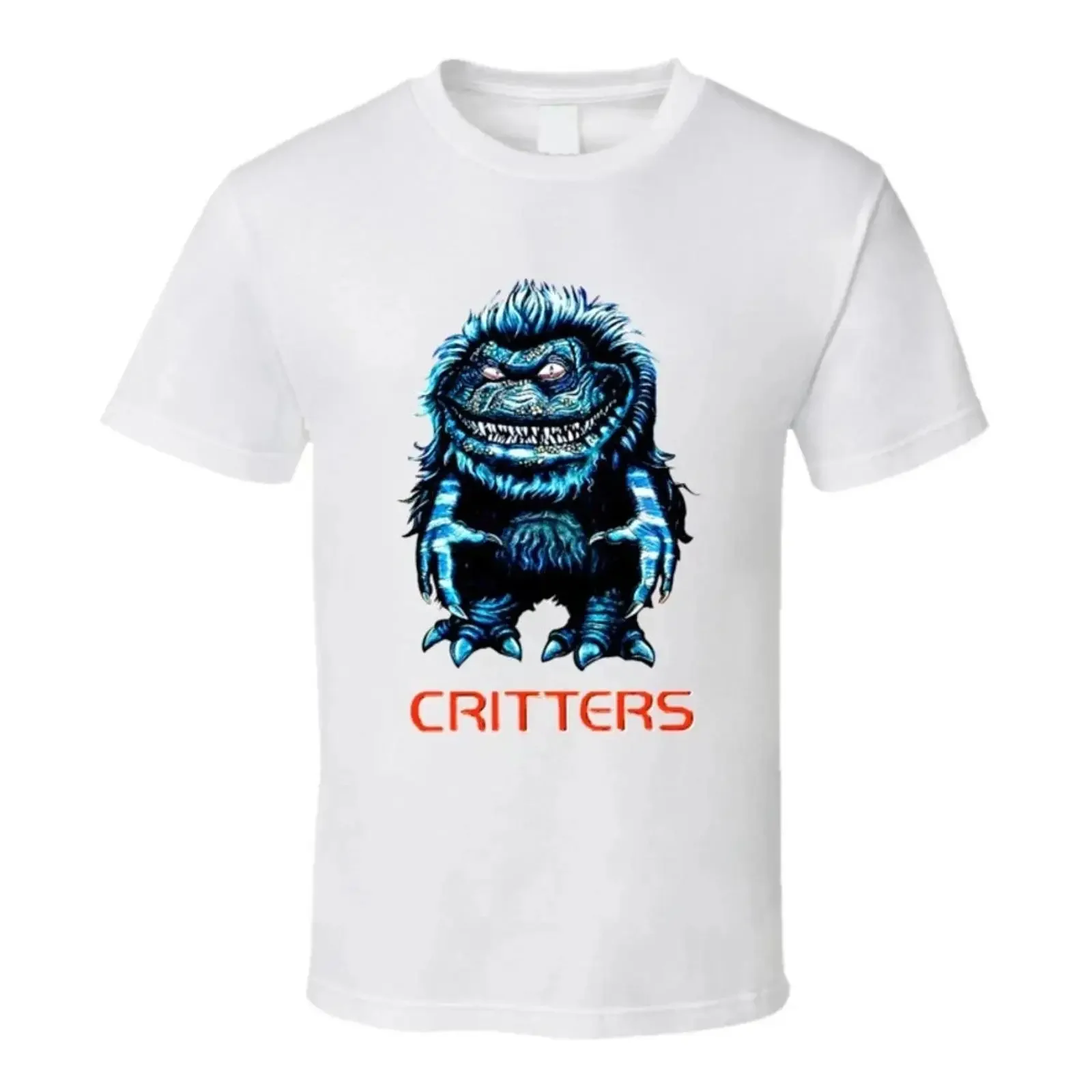 Critters Retro Horror Scary Movie T Shirt vintage Washed Soft Versatile designer clothes homme Slightly Unisex