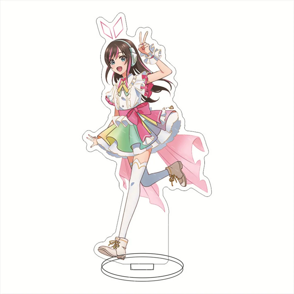 NEW Anime Kizuna No Allele Acrylic Stand Figure Miracle Kizuna AI Jessie Quan Chris Riz Niska Cosplay Standing Desk Decoration