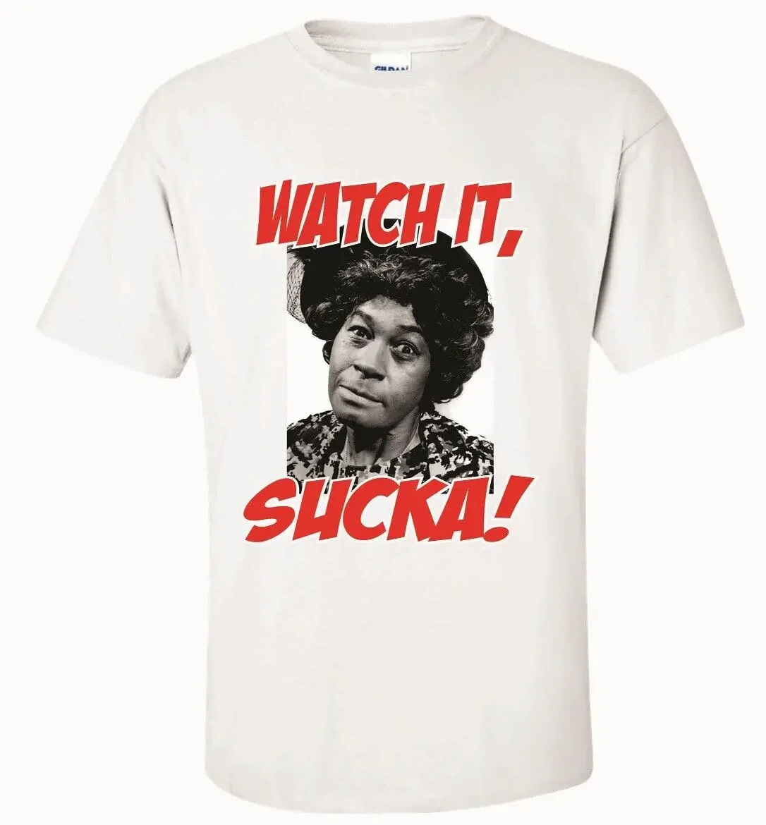 AUNT ESTHER WATCH IT SUCKA T SHIRT RETRO COMEDY SANFORD SON REDD FOXX TV