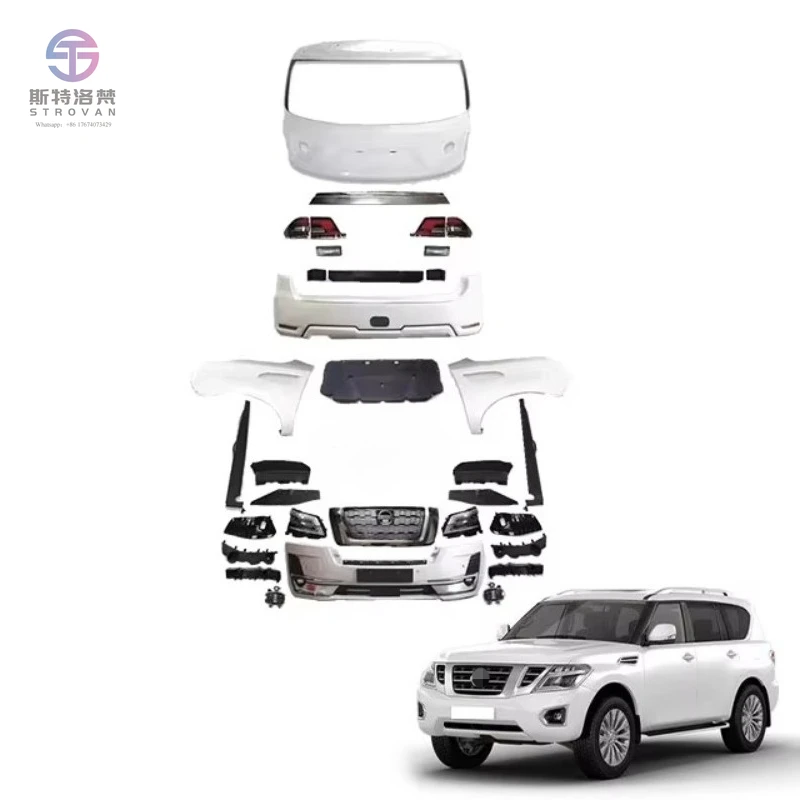 

PATROL Luxury Business Car Exterior Upgrade Kit 20 Series Modified Front and Rear Design for Stylish New Model Vehicles