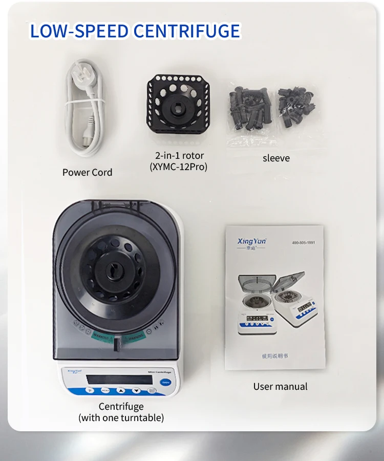 For Lab Centrifuge Machine Easy to Operate the Best Price High-performance Large Capacity Aluminum 7.7kg 45w