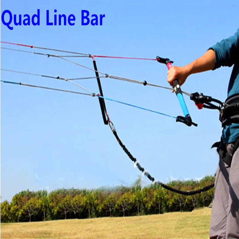 free shipping power kite control bar quad line stunt kite accessories kitesurf three line surfing windsurfing professional wind