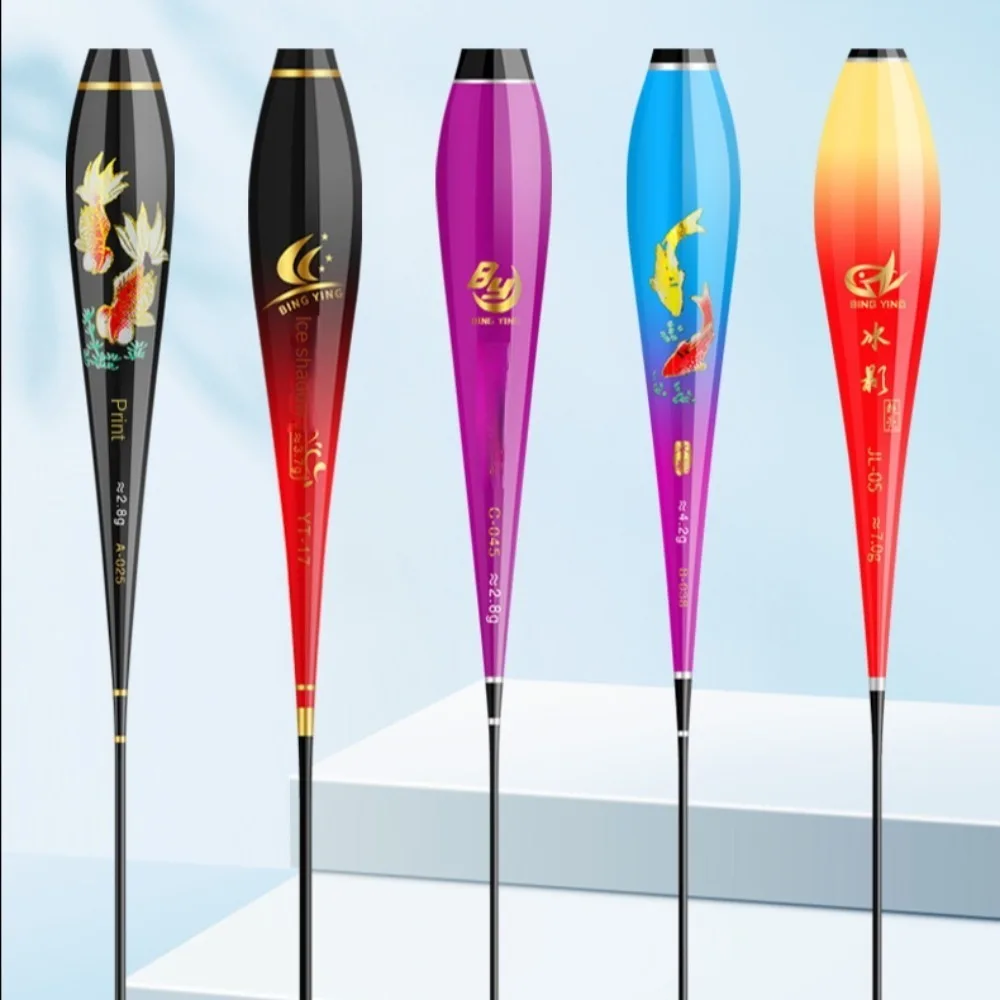 الصيد الداخلي يطفو الجسم مركب نانو البلاستيك Bobbers تعويم الجسم الجزء السفلي البلاستيك Bobbers ملحقات صيد الأسماك