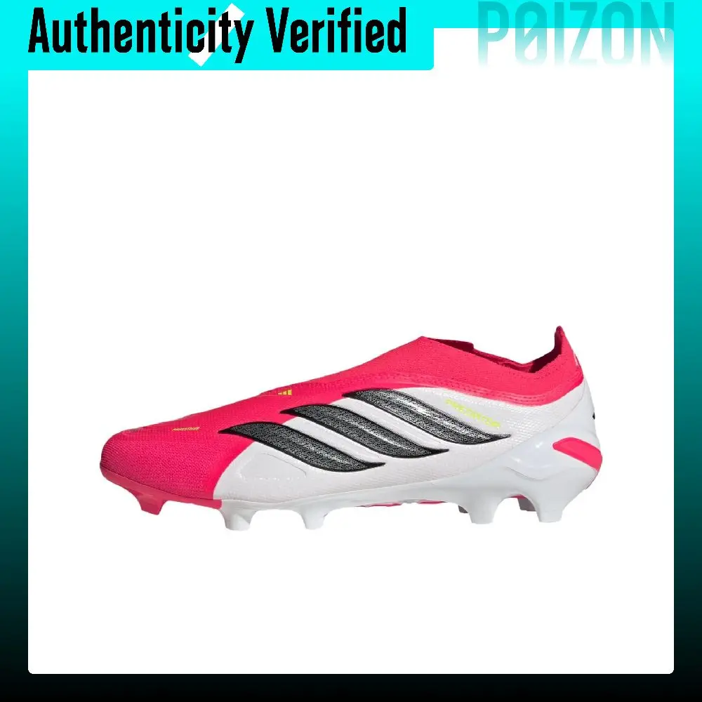 Adidas PREDATOR LEAGUE FG Firm Ground Natural Grass Balance Lightweight Soccer Shoes Unisex Bright Red JS2997