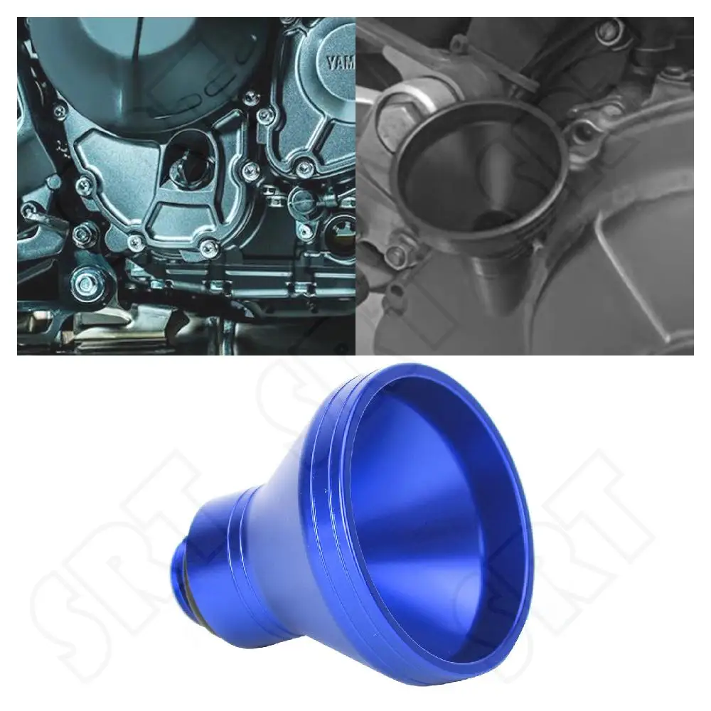 

Fits for Yamaha MT 09 MT09 SP ABS MT-09 Tracer 900 GT Tracer9 2014-2022 Motorcycle Engine Oil Filler 20MM Aluminum Alloy Funnel