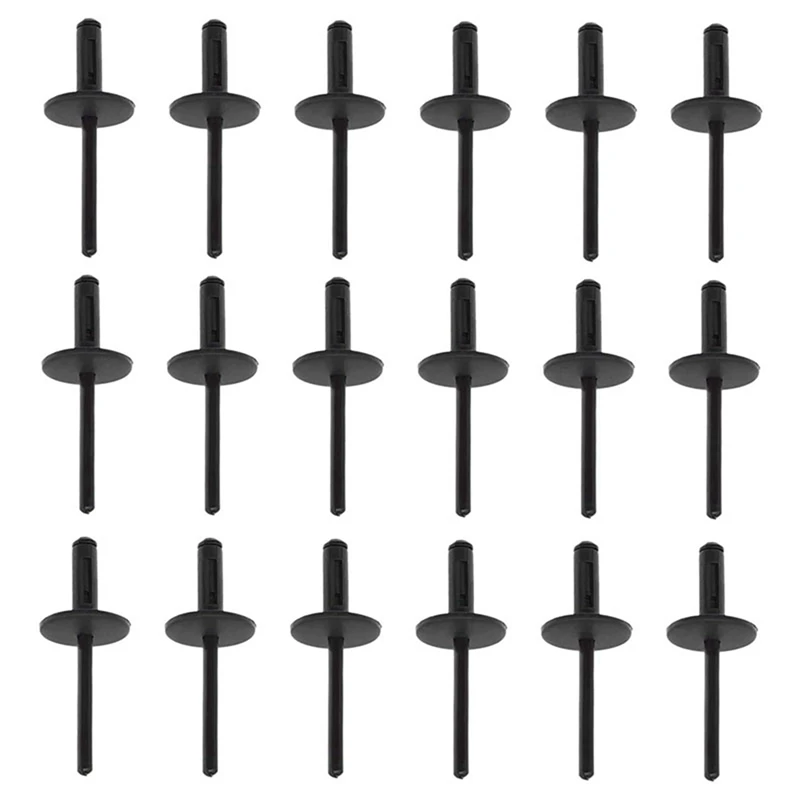 600Pcs Car Bumper Fender 6Mm Hole Plastic Rivets Fasteners 51717002953 For BMW Auto Inside Decorative Retaining Clip