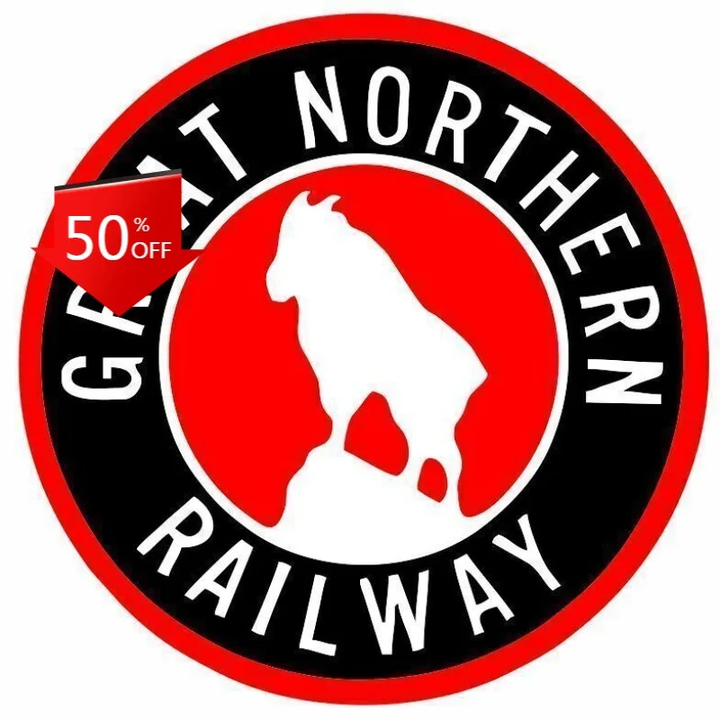 

Great Northern Railway Railroad Train Sticker Decal Custom Decals Stickers For Car Pvc
