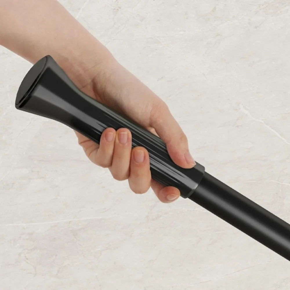 

S-образная настенная щетка для унитаза из углеродистой стали, без перфорации, щетка для унитаза с длинной ручкой, гигиеническая щетка для туалета, чистка унитаза