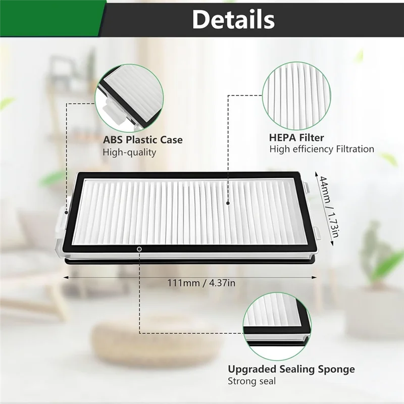 Вакуумные фильтры M04K для Roborock Saros Z70, Qrevo Master, Qrevo Slim, запасные части для пылесосов, аксессуары