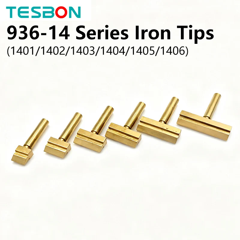 936-14 Series Spade-Shaped Soldering Iron Tip, Suitable for 936-937-8898-8586-888D Series Soldering Iron Welding Tools