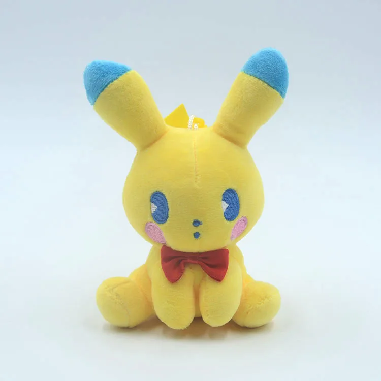 10pcs/lot  Pokemon Plush Eevee Keychain Anime Figures Umbreon Sylveon Vaporeon Espeon Soft Stuffed Plushie Doll Toy Xmas Gifts