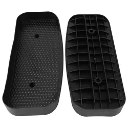 High Quality Foot Pedal Pedal 1 Pcs 34.5*15cm Accessories Anti-slip Black Elliptical Hole Replacements Fitness